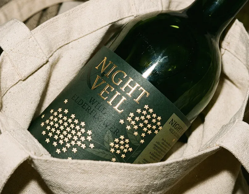 NIGHT & VEIL — Wine Packaging Design